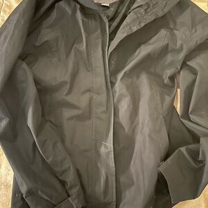 Eddie Bauer Women's Hooded Black  Jacket